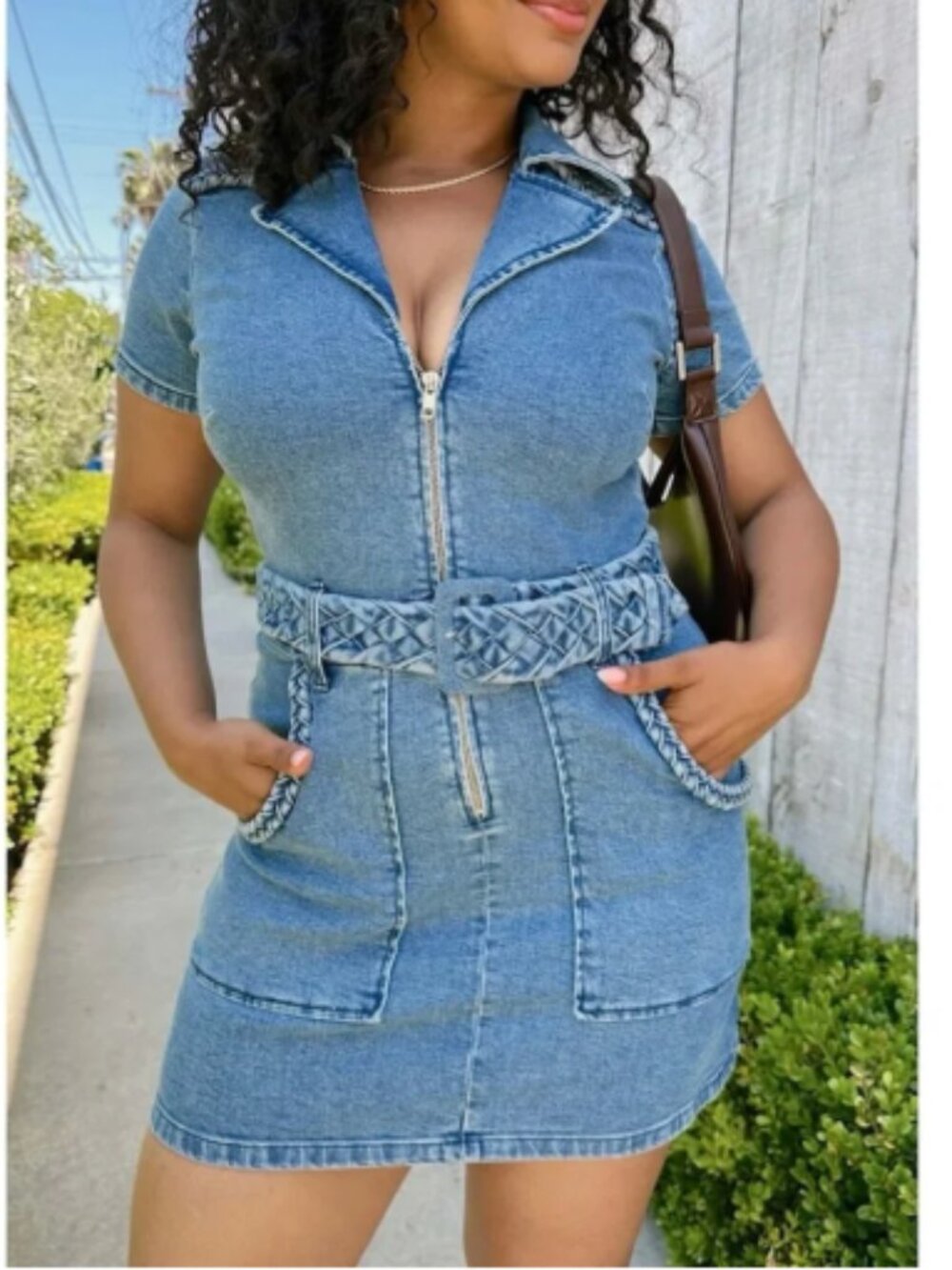 🔥 Show Me Your Mumu Outlaw Denim Dress – Dark Blue | Size XL | MSRP $188 🔥